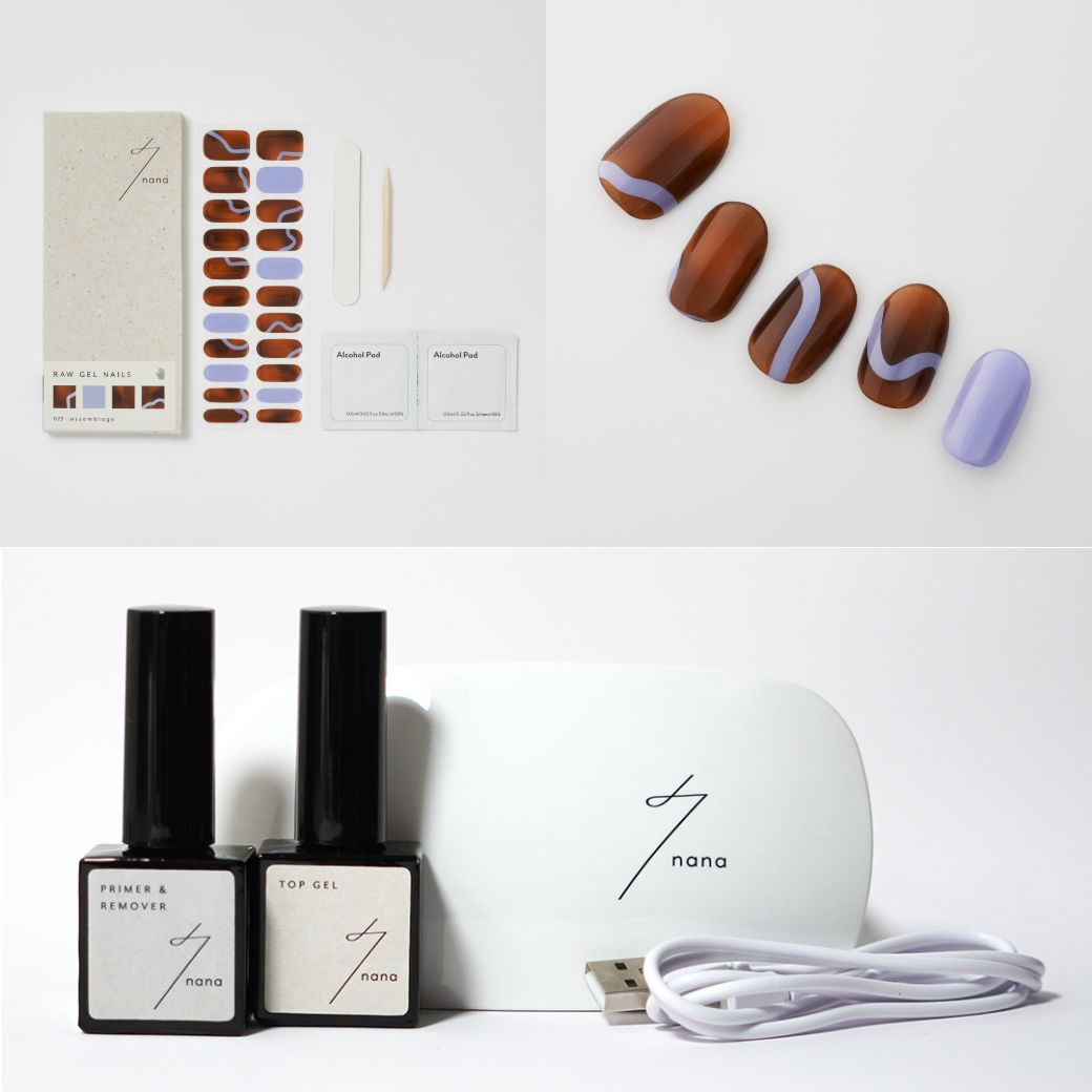7nana RAW GEL NAILS 8個セット 7nana First Set