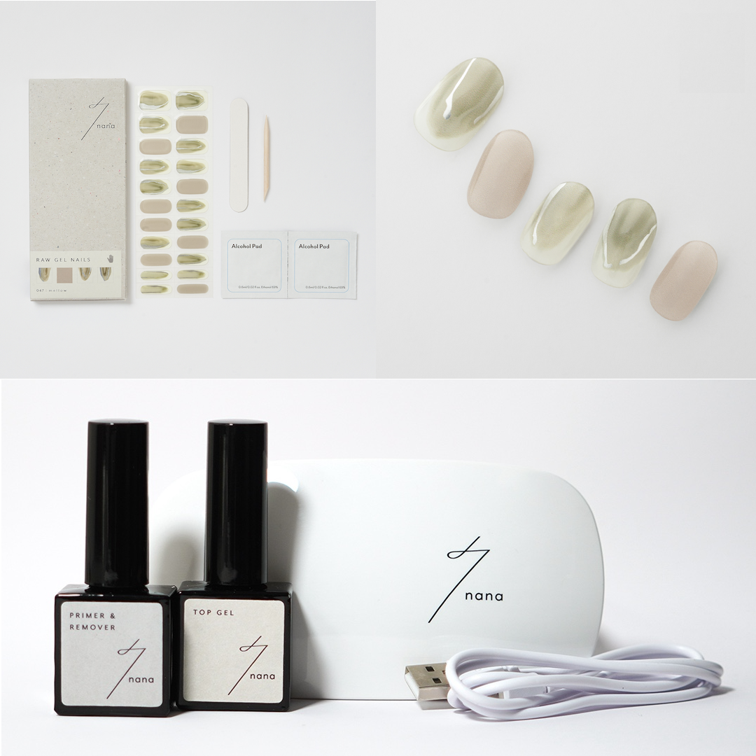 7nana RAW GEL NAILS 8個セット 7nana First Set