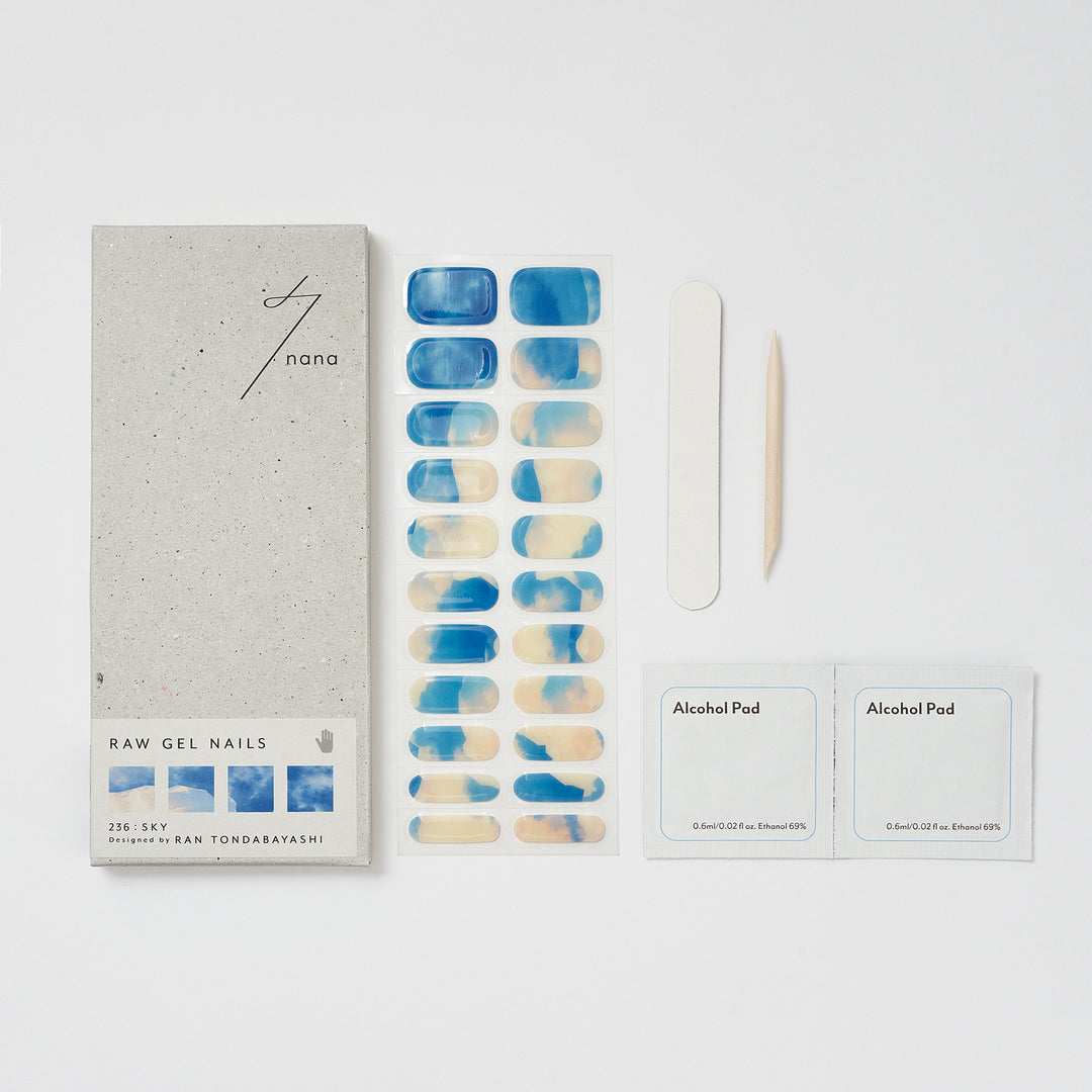 236 SKY | 貼るだけジェルネイルシール– 7nana