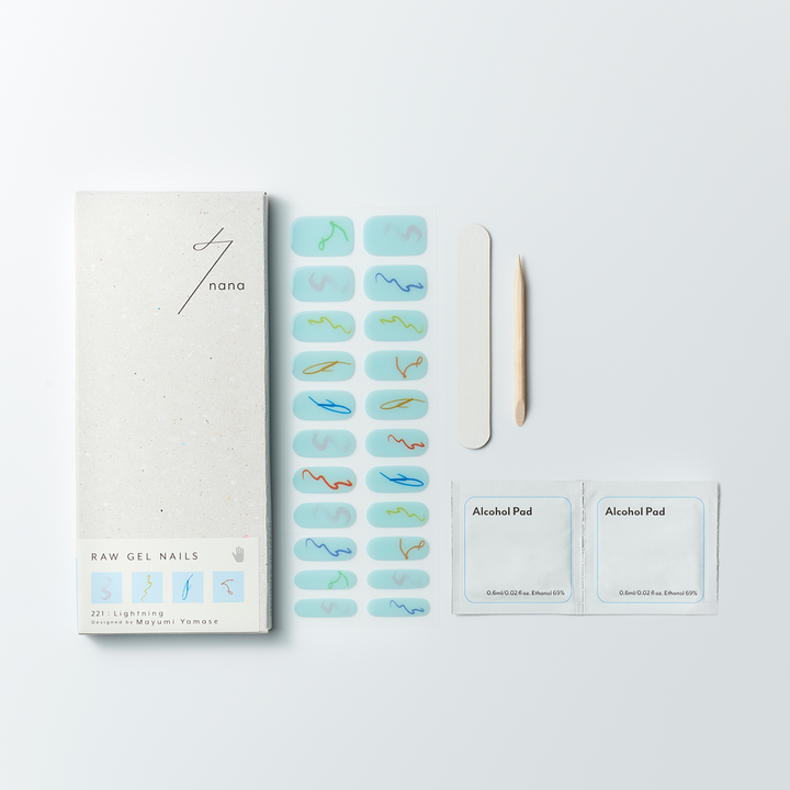 e GIFT対応｜221 Lightning + スターターキット | 貼るだけジェル