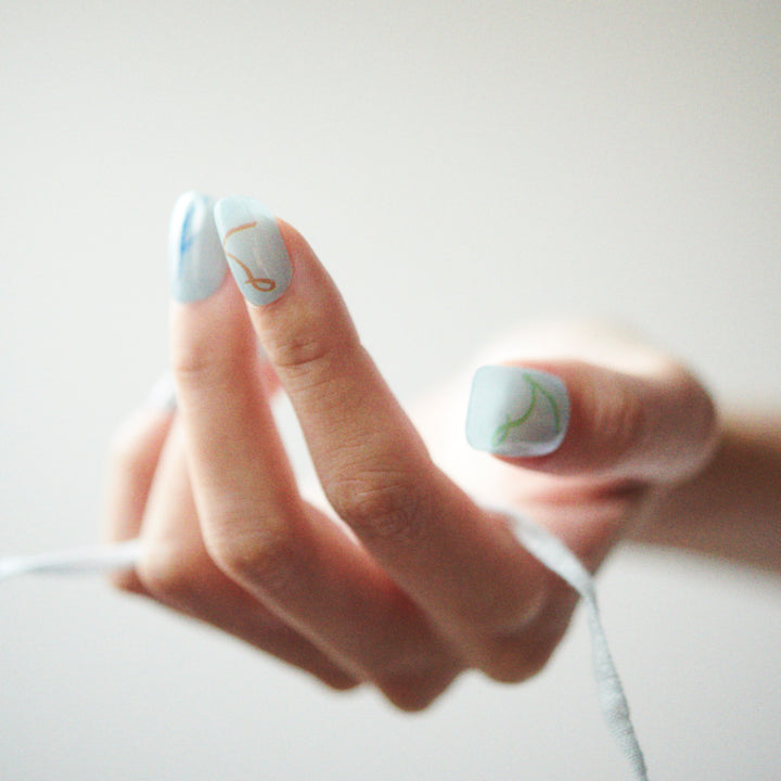 221 Lightning | 貼るだけジェルネイルシール– 7nana